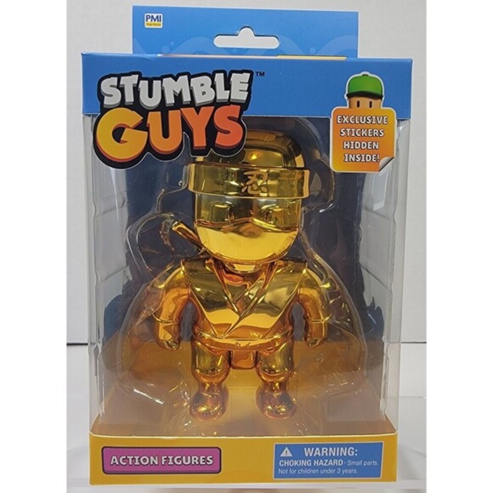Stumble Guys Gold Ninja Action Figure